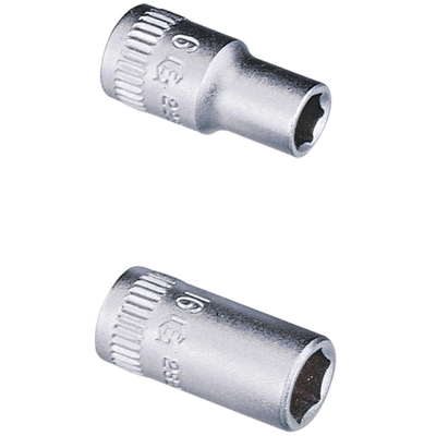 GENIUS - 222504 - 1/4″ Dr. 4mm Hand Socket (Pack of 20) pa1