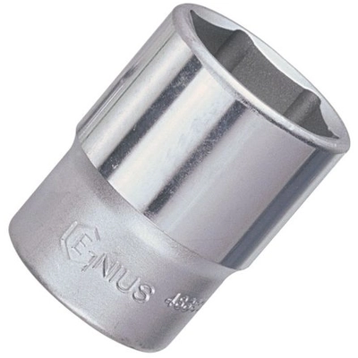 GENIUS - 423817 - 1/2" Dr. 17mm Hand Socket (Pack of 10) pa1