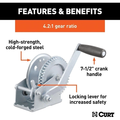 CURT MANUFACTURING - 29424 - Hand Winch pa4