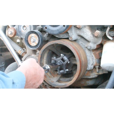 Harmonic Balancer Puller by LISLE - 54810 pa2