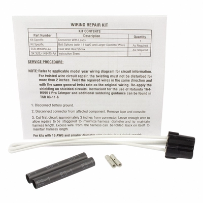 Headlamp Connector by MOTORCRAFT - WPT1383 pa1