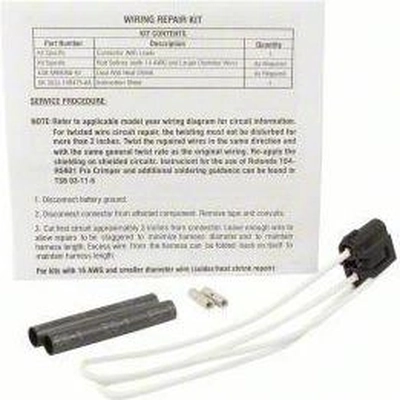 Headlamp Connector by MOTORCRAFT - WPT1383 pa9