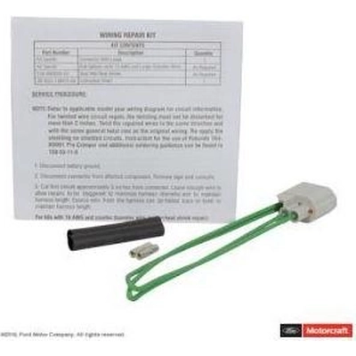 Headlamp Connector by MOTORCRAFT - WPT1460 pa4