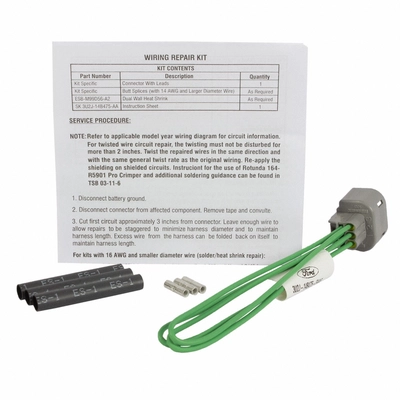Headlamp Connector by MOTORCRAFT - WPT1499 pa3