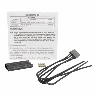 Headlamp Connector by MOTORCRAFT - WPT417 pa9