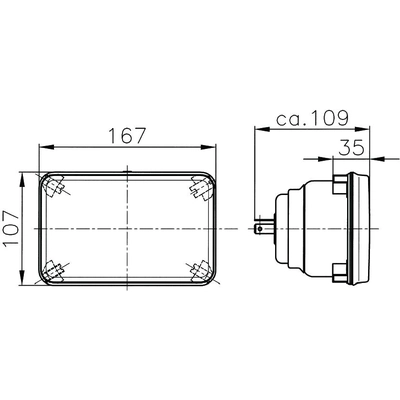 Headlight Assembly by HELLA - 003177801 pa2