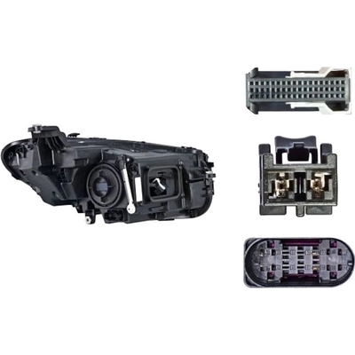 Headlight by HELLA - 015619851 pa2