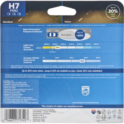 Headlight by PHILIPS - H7PRB2 pa5