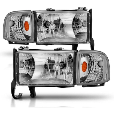 Headlight Set by ANZO USA - 111068 pa5