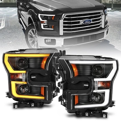 Headlight Set by ANZO USA - 111357 pa4