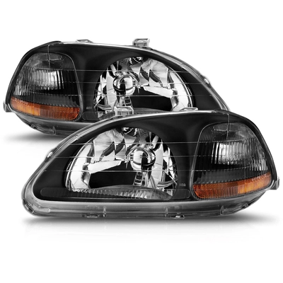 Headlight Set by ANZO USA - 121067 pa5