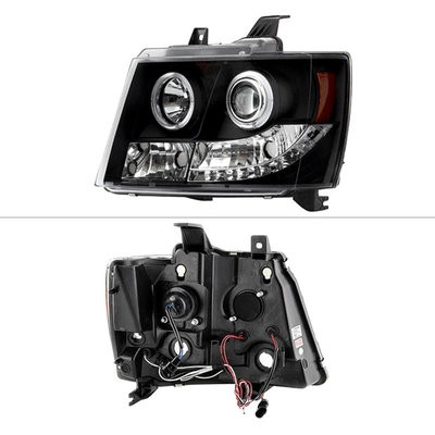 SPYDER - 5009647 - Halo Projector Headlights with Parking LEDs pa9