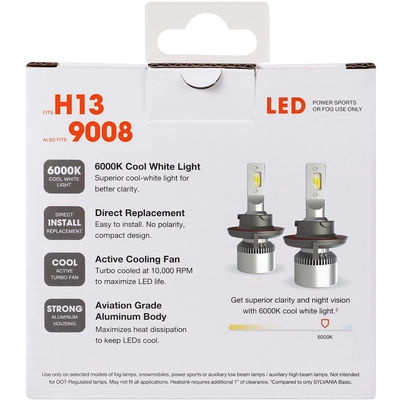 SYLVANIA - H13SL.BX2 - Powersport Headlight Bulbs pa2