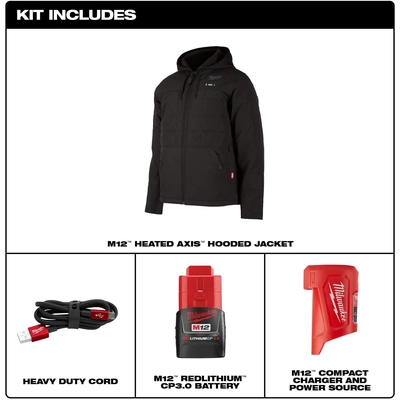 MILWAUKEE - 205B-21XL - Heated Jacket pa5