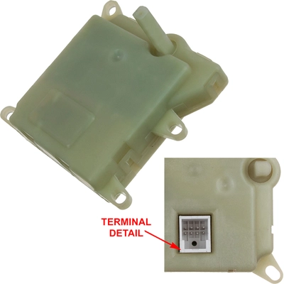 Heater Blend Door Or Water Shutoff Actuator by GLOBAL PARTS DISTRIBUTORS - 1711893 pa1