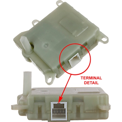 Heater Blend Door Or Water Shutoff Actuator by GLOBAL PARTS DISTRIBUTORS - 1711894 pa2