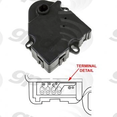 Moteur de mélange d'air by GLOBAL PARTS DISTRIBUTORS - 1712061 pa2