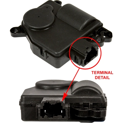 GLOBAL PARTS DISTRIBUTORS - 1712234 - Heater Blend Door Or Water Shutoff Actuator pa3