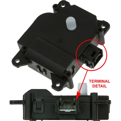 Heater Blend Door Or Water Shutoff Actuator by GLOBAL PARTS DISTRIBUTORS - 1712327 pa2