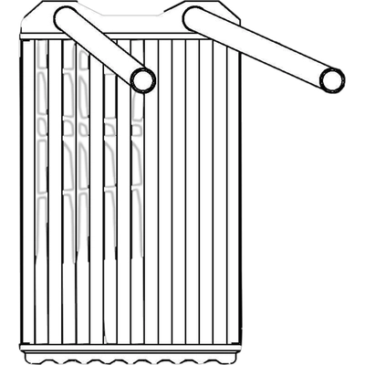 Heater Core by GLOBAL PARTS DISTRIBUTORS - 8231449 pa3