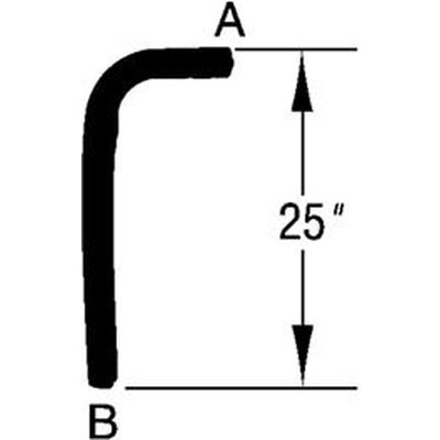 Heater Hose by DAYCO - 80415 pa4