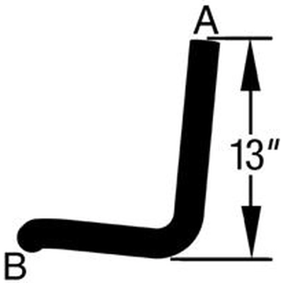 Heater Hose by DAYCO - 88442 pa3