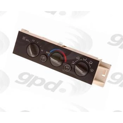 Heating Ventilation & Air Conditioning Control Assembly by GLOBAL PARTS DISTRIBUTORS - 1712108 pa3