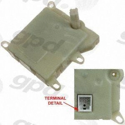 Heating Ventilation & Air Conditioning Mode Door Actuator by GLOBAL PARTS DISTRIBUTORS - 1711900 pa2