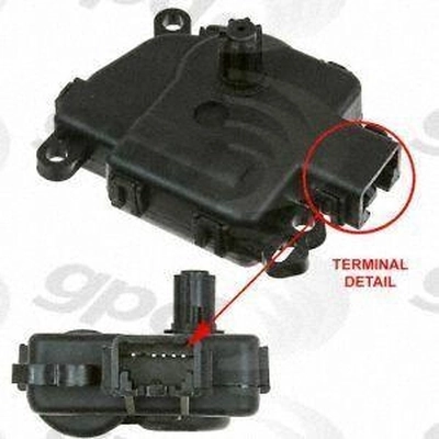 Heating Ventilation & Air Conditioning Mode Door Actuator by GLOBAL PARTS DISTRIBUTORS - 1712294 pa5