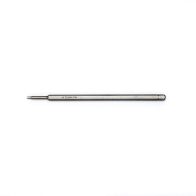 GENIUS - 2725 - 1/4″ Hex Shank, 2.5mm Hex Screwdriver Bit 160mmL (Pack of 20) pa1