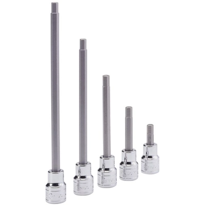 GENIUS - 308+2134 - 3/8″ Dr. 4mm Hex Bit Socket 50mmL (Pack of 20) pa1