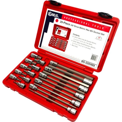 GENIUS - BS-320HMX - Hex Bit Socket Set pa6