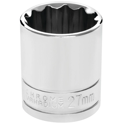 PERFORMANCE TOOL - W32827 - 1/2" Dr. 27mm 12pt Socket pa1