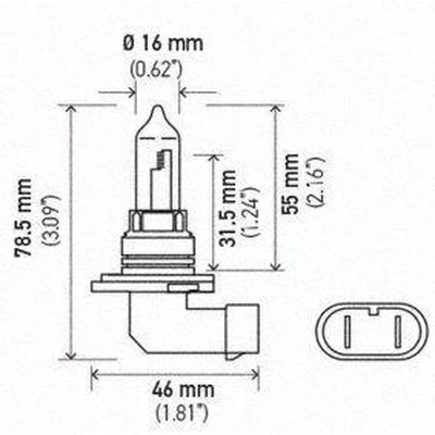 Phare de route de HELLA - 9005P50TB pa7