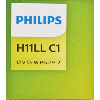 High Beam Headlight by PHILIPS - H11LLC1 pa7