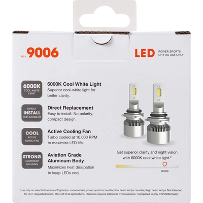 High Beam Headlight by SYLVANIA - 9006SL.BX2 pa2