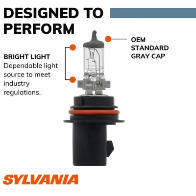 High Beam Headlight by SYLVANIA - 9007.BP pa1