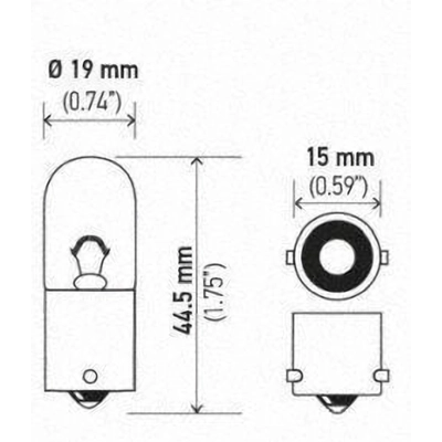 High Mount Brake Light (Pack of 10) by HELLA - 1003 pa16