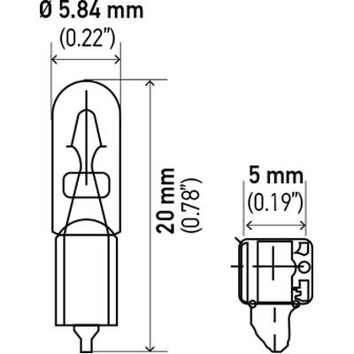 High Mount Brake Light (Pack of 10) by HELLA - 2723 pa1