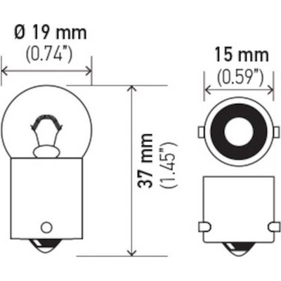 HELLA - 5008 - License Plate Lamp Bulb pa2