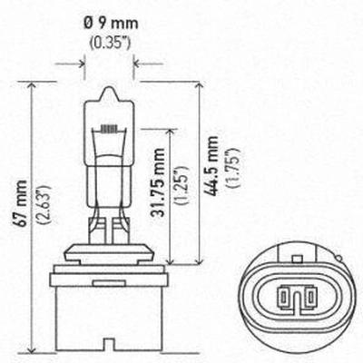 High Mount Brake Light by HELLA - 892 pa6