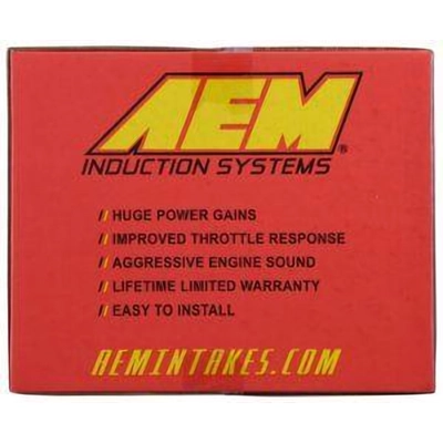 Kit d'admission de filtre à air haute performance de AEM INDUCTION - 21-772C pa6