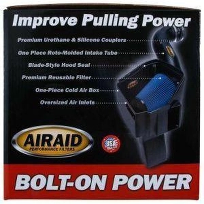 High Performance Air Filter Intake Kit by AIRAID - 401-338 pa9