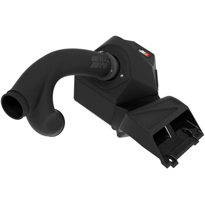 K & N ENGINEERING - 63-2617 - High-Density Polyethylene Black Cold Air Intake System with Red Filter pa2