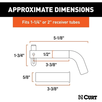 Hitch Pin by CURT MANUFACTURING - 21561 pa1