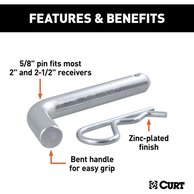 Hitch Pin by CURT MANUFACTURING - 21580 pa5
