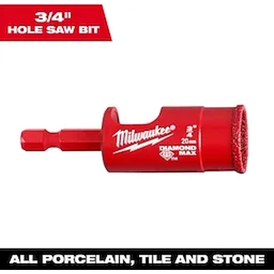 MILWAUKEE - 49-56-0515 -  3/4" Diamond Plus™ Hole Saw pa4
