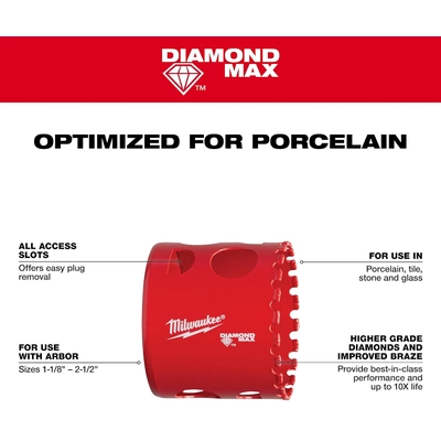 MILWAUKEE - 49-56-5660 - Diamond Hole Saw pa1