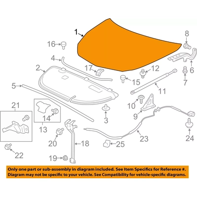 Hood Panel Assembly - GM1230414C pa1