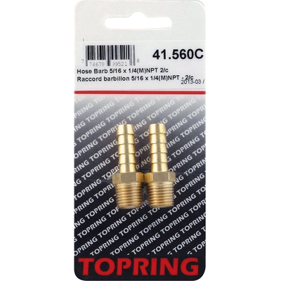TOPRING - 41-560C - Hose Barb  (Pack of 30) pa2